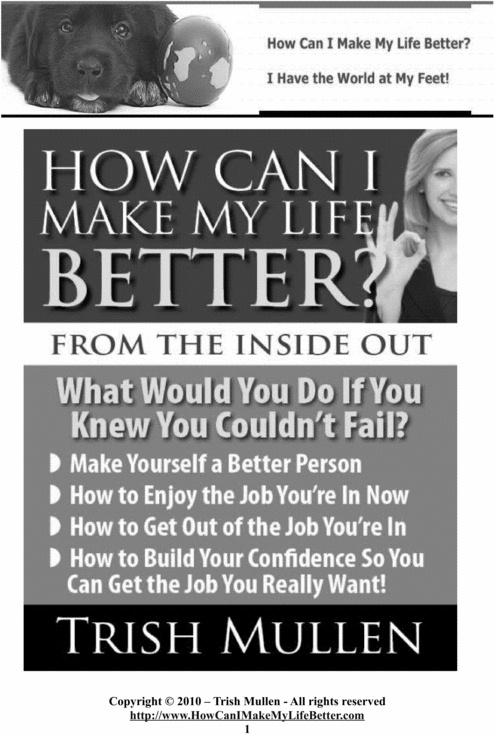 Product picture How Can I Make My Life Better?